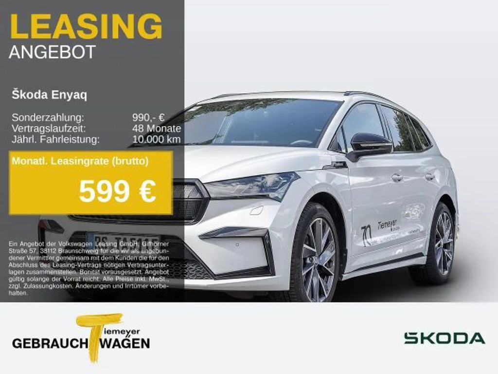 Skoda Enyaq 2023 Elektrisch