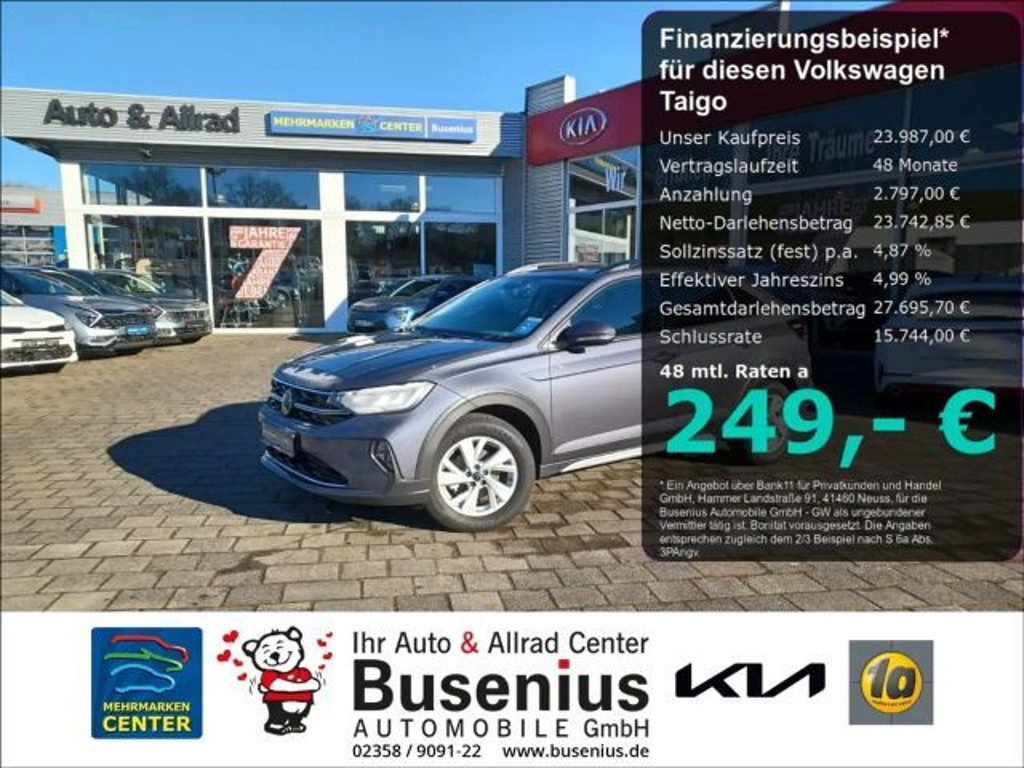 Volkswagen Taigo 2022 Benzine