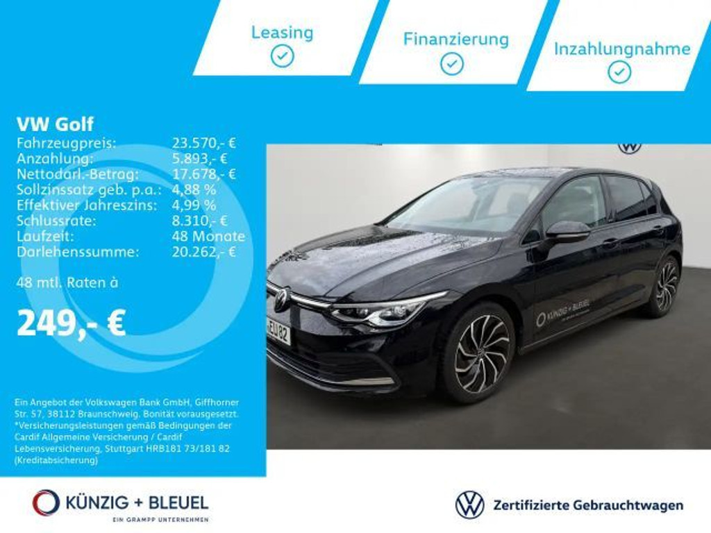 Volkswagen Golf 2022 Benzine