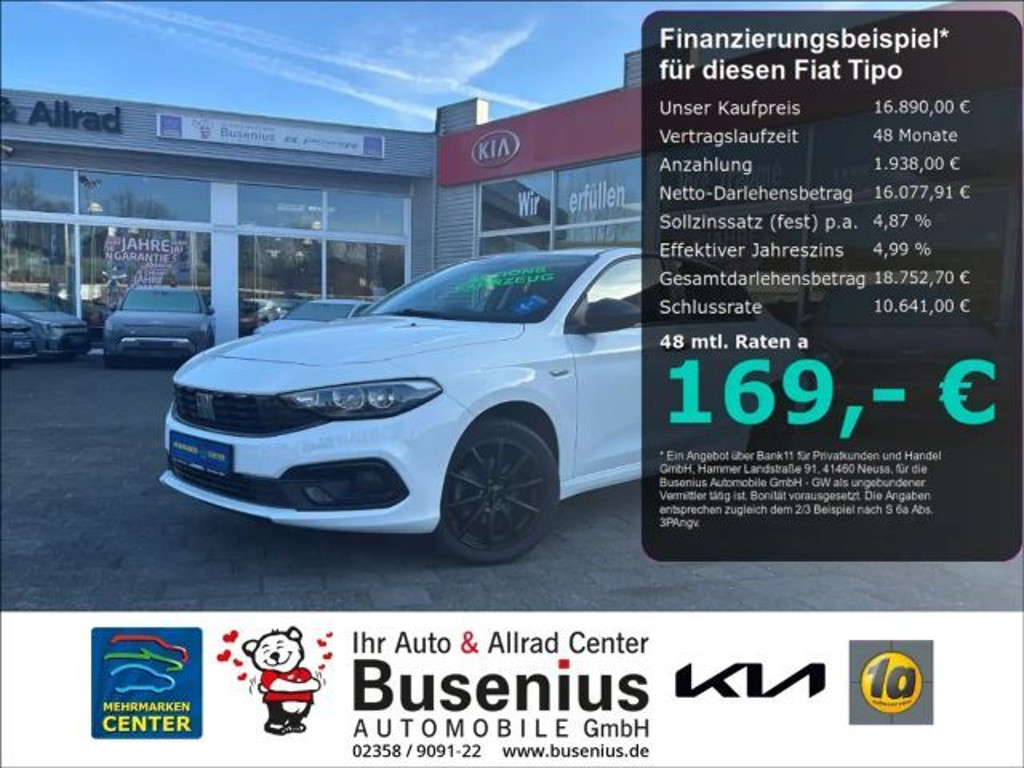Fiat Tipo 2022 Benzine