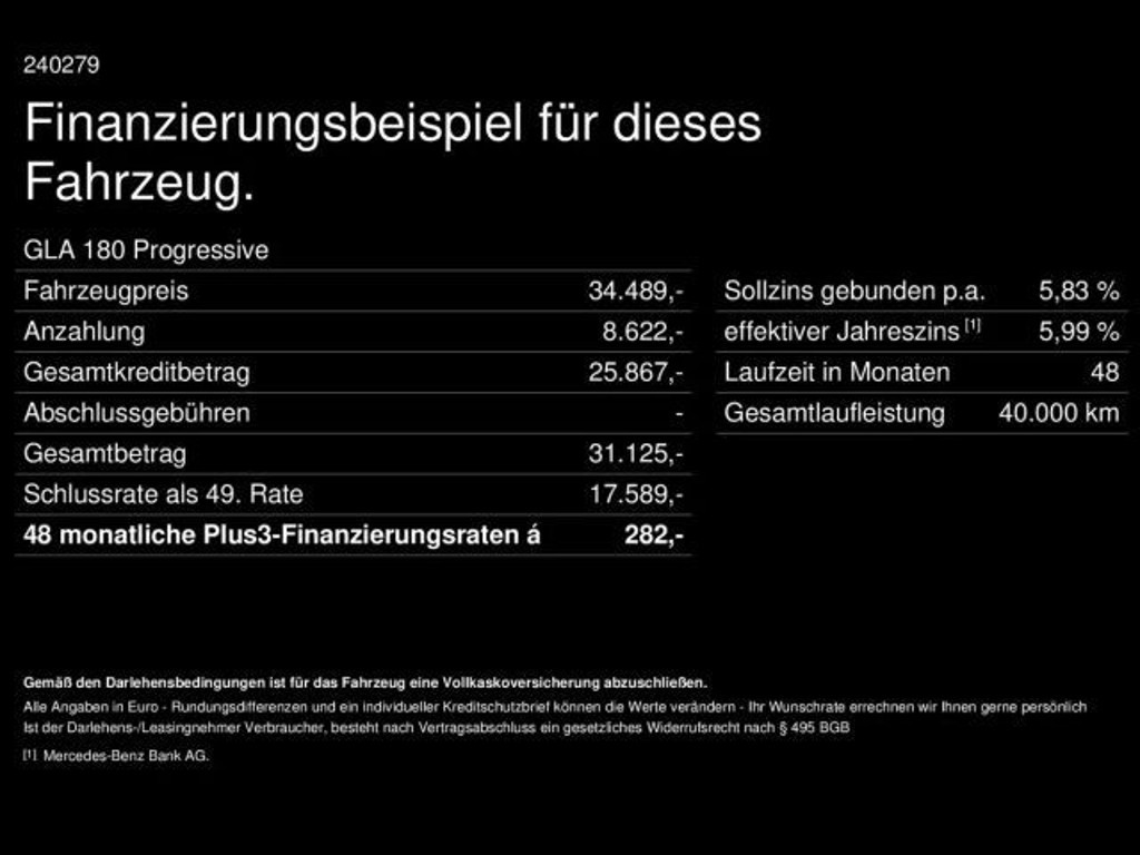 Mercedes-Benz GLA-Klasse