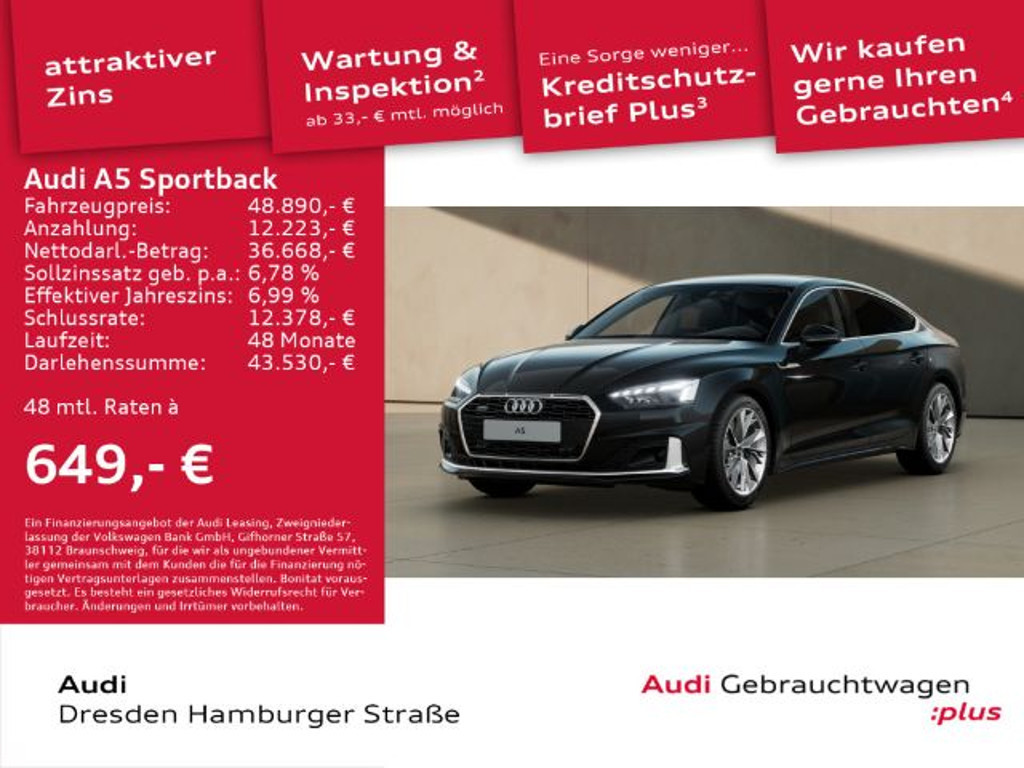 Audi A5 2024 Benzine