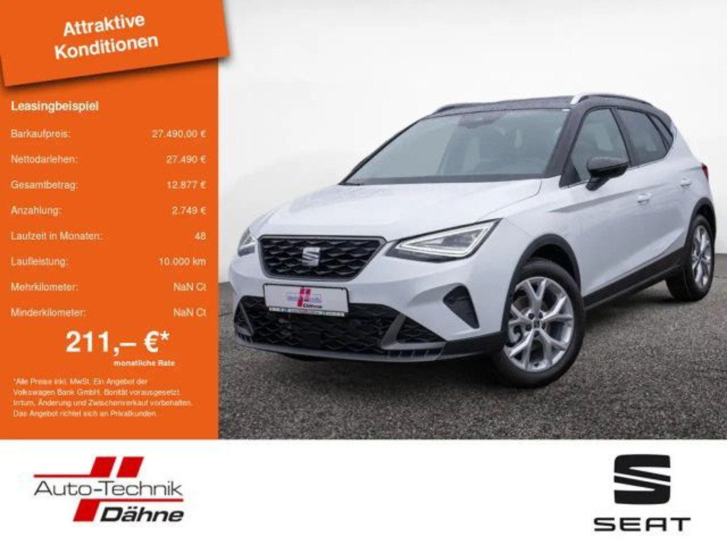Seat Arona 2024 Benzine