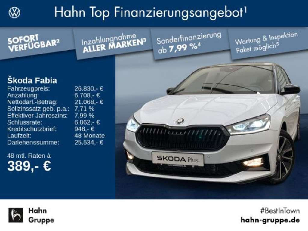 Skoda Fabia 2024 Benzine