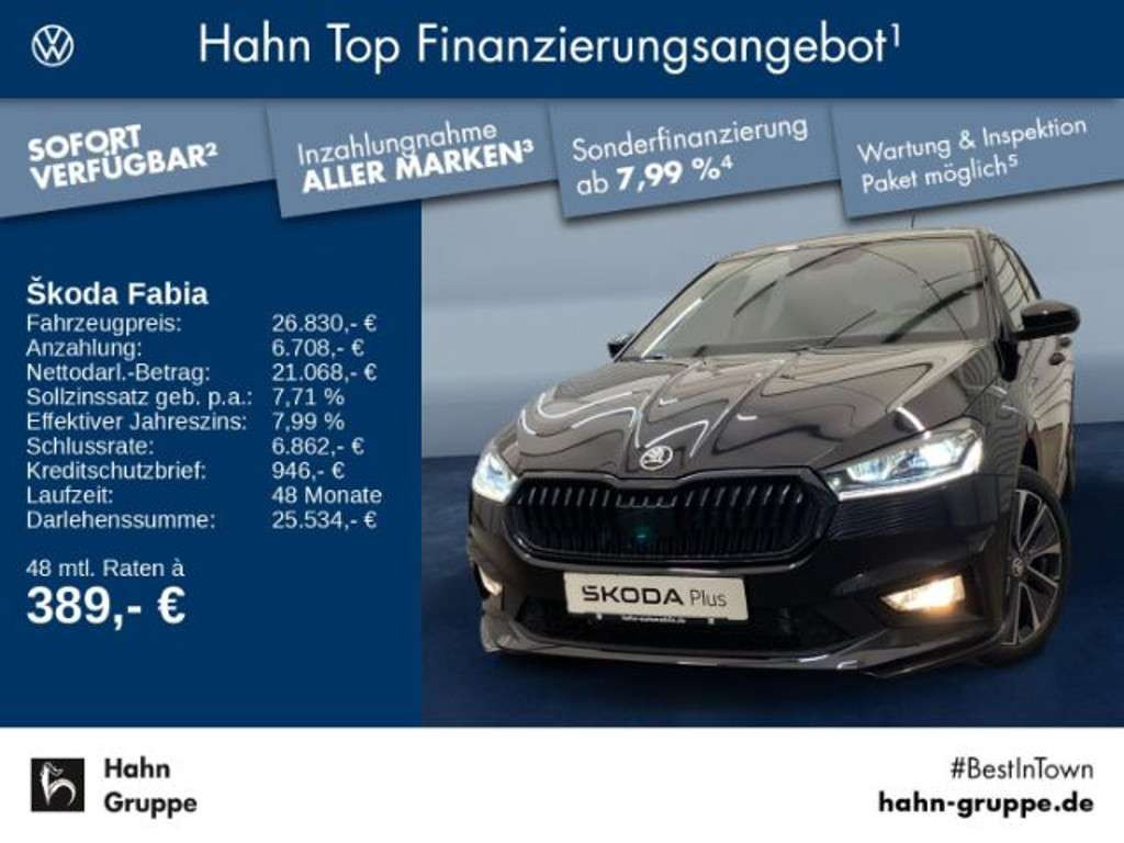 Skoda Fabia 2024 Benzine