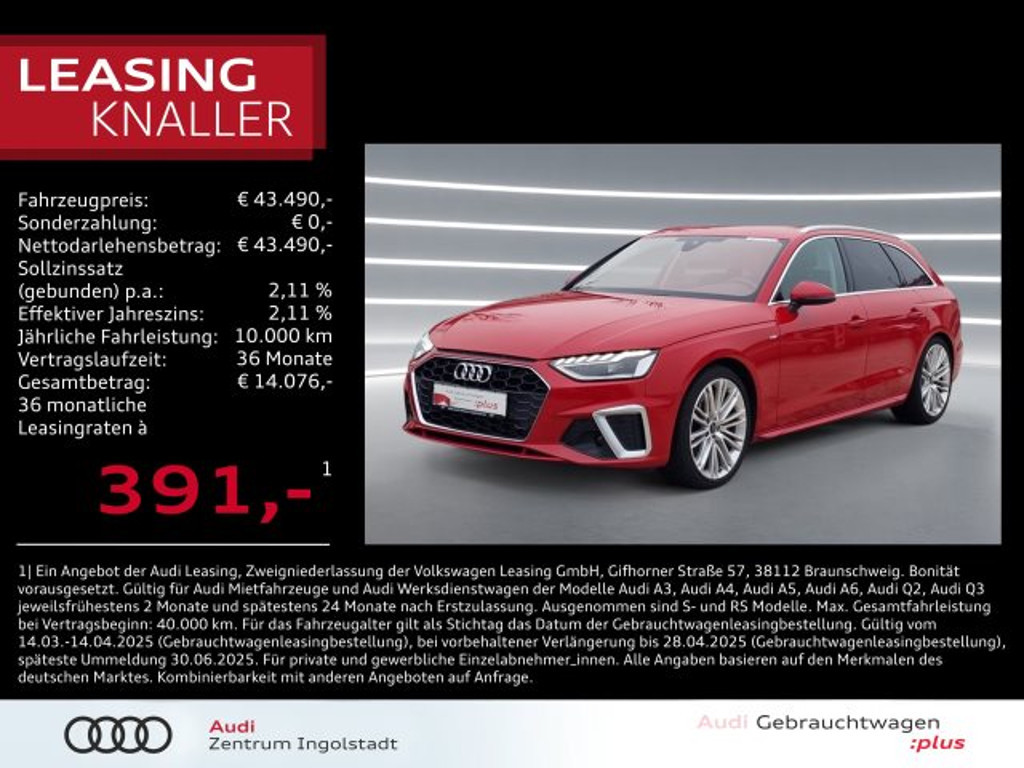 Audi A4 2024 Benzine