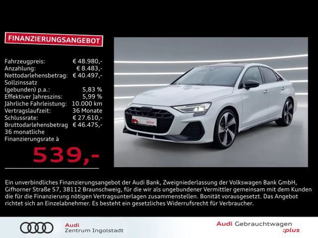 Audi A3 2024 Benzine