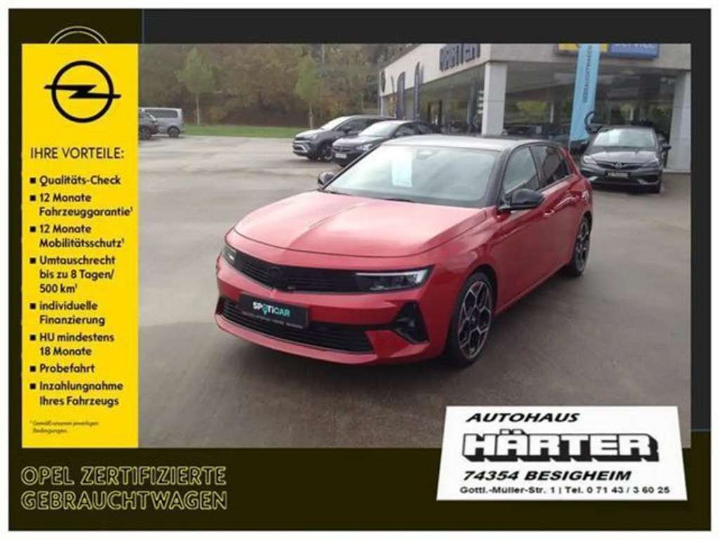 Opel Astra 2022 Hybride Benzine