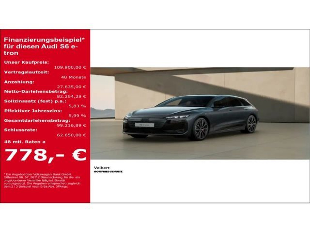 Audi S6 2025 Elektrisch