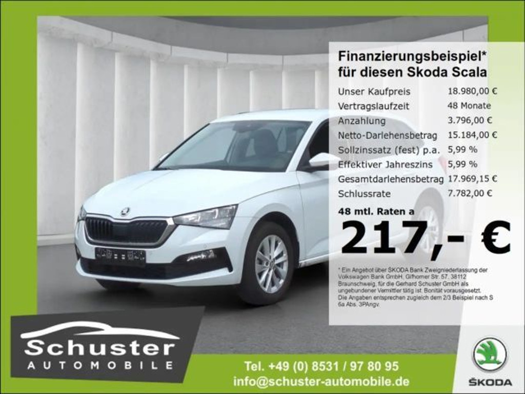 Skoda Scala 2024 Benzine