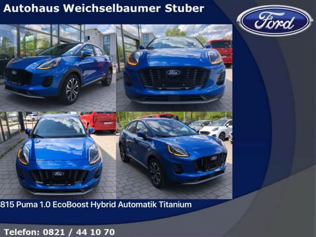 Ford Puma 2024 Benzine