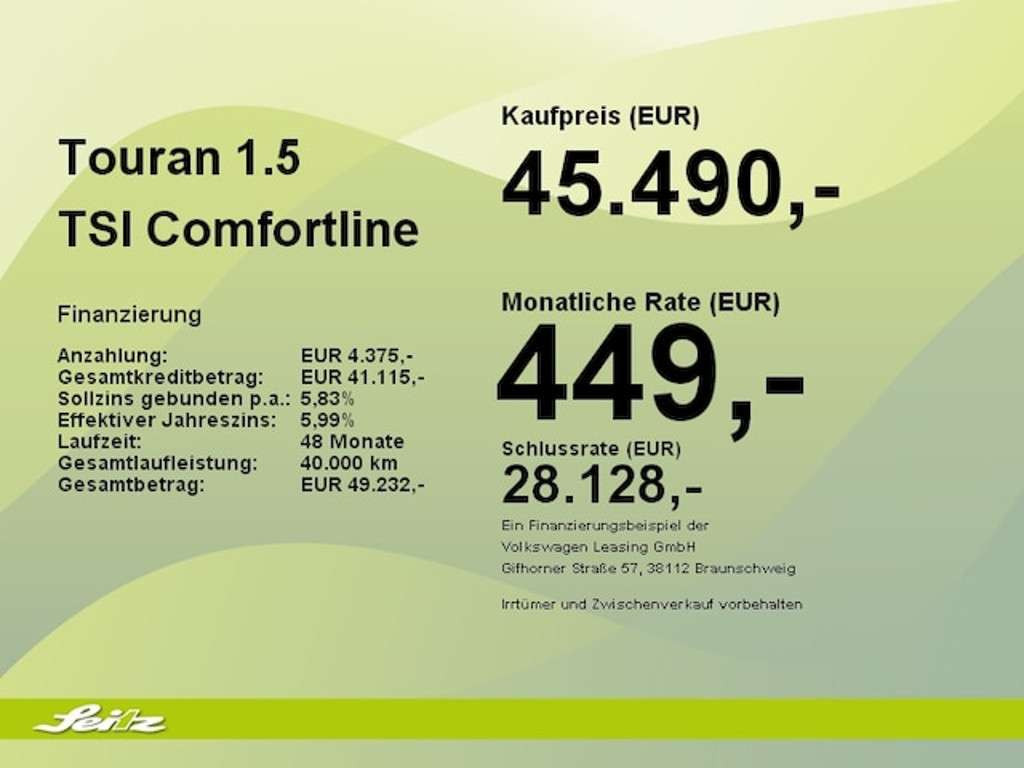 Volkswagen Touran 2025 Benzine