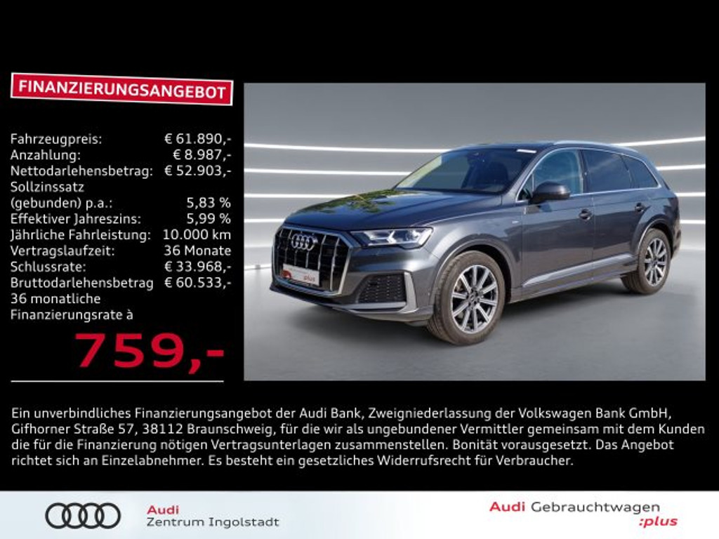 Audi Q7 2022 Diesel