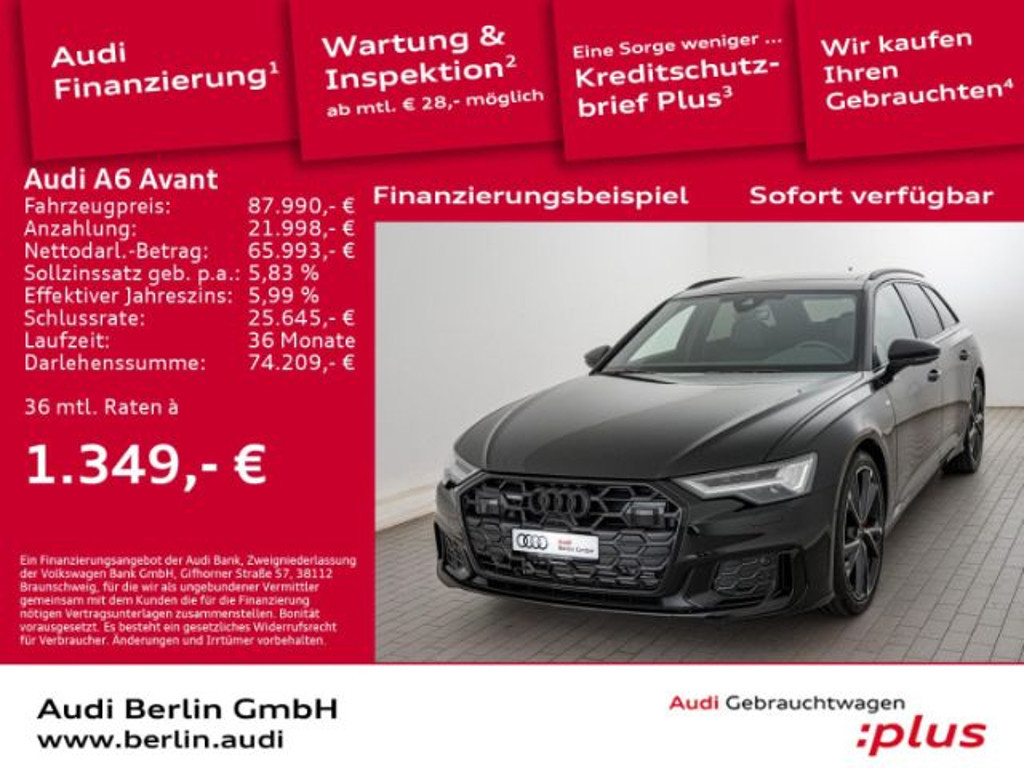 Audi A6 2025 Hybride Benzine