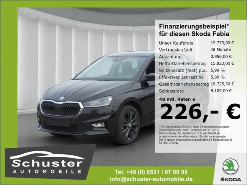 Skoda Fabia 2022 Benzine