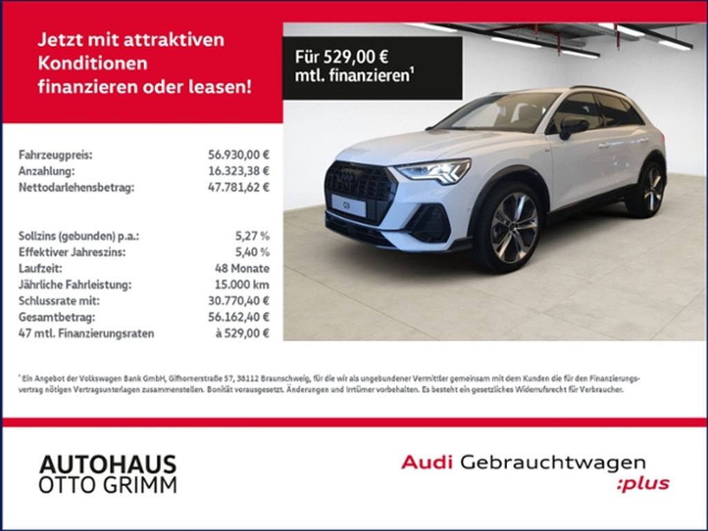 Audi Q3 2025 Benzine