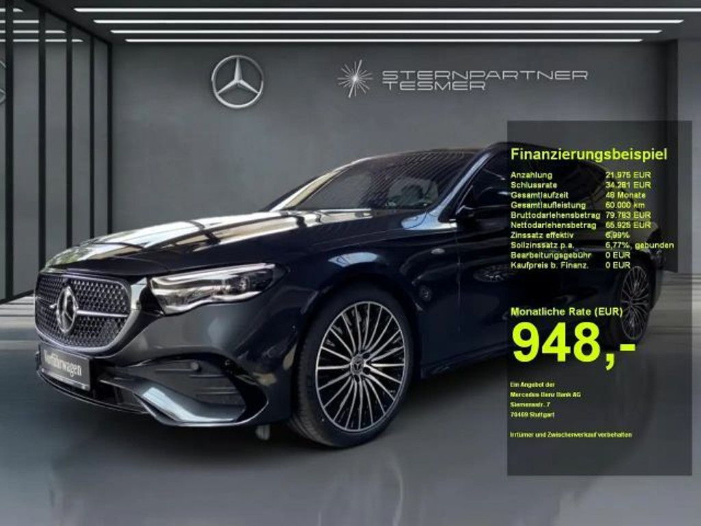 Mercedes-Benz E-Klasse 2025 Hybride Diesel