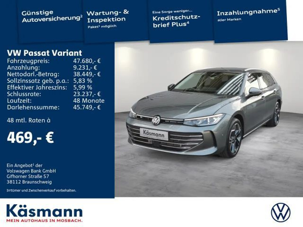 Volkswagen Passat 2024 Hybride Benzine