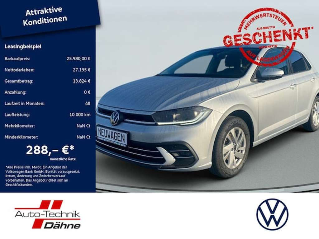 Volkswagen Polo 2025 Benzine