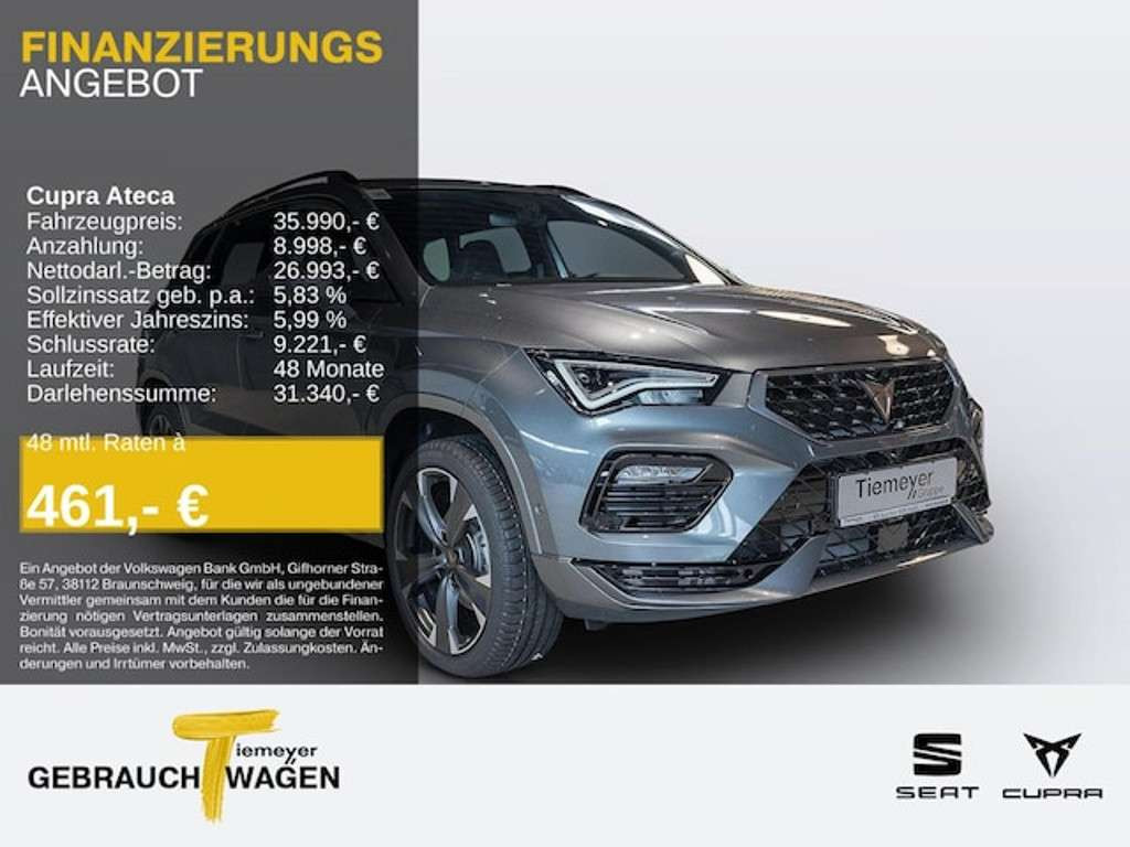 Cupra Ateca 2025 Benzine