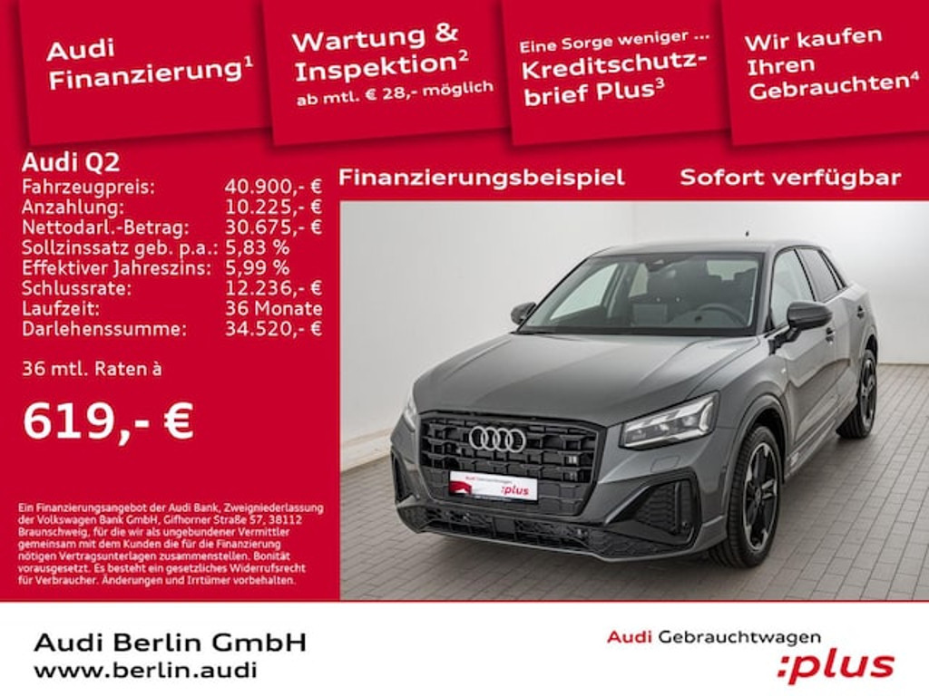 Audi Q2 2025 Benzine