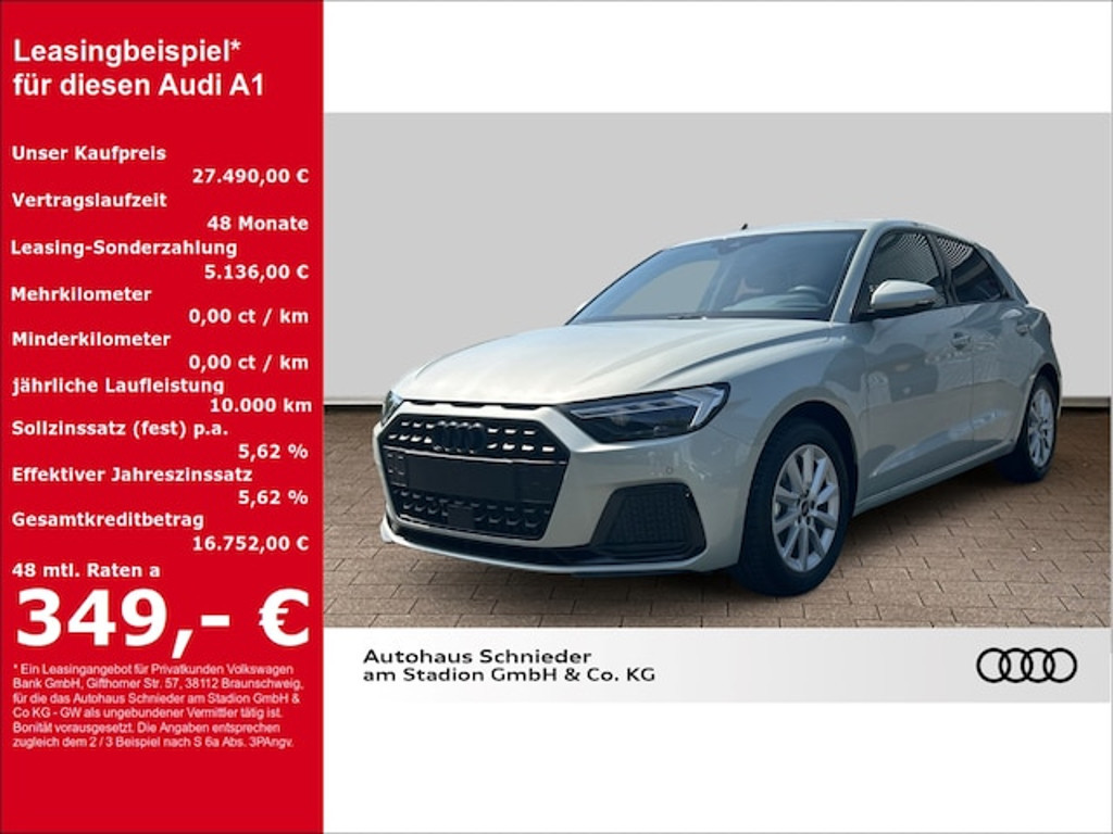 Audi A1 2025 Benzine