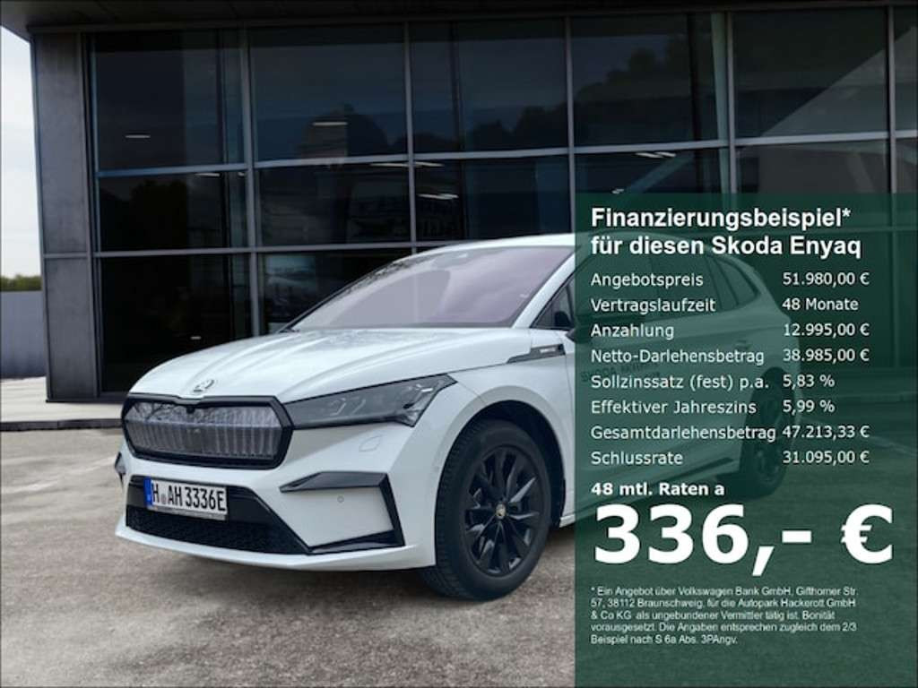 Skoda Enyaq 2024 Elektrisch