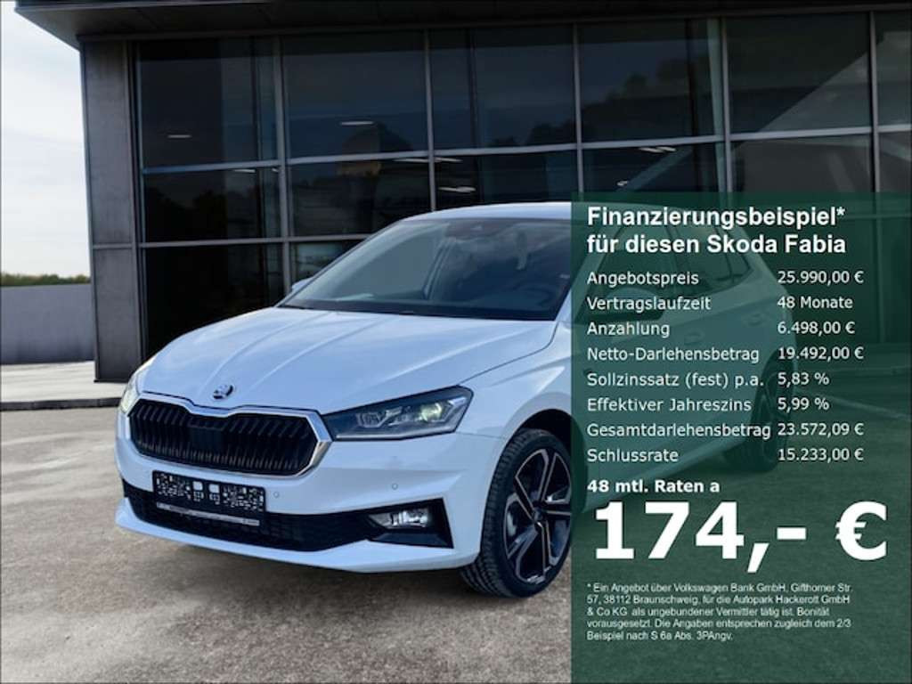 Skoda Fabia 2025 Benzine