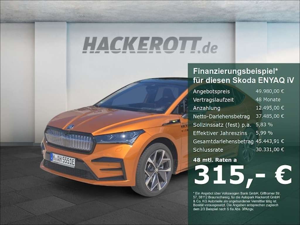 Skoda Enyaq 2024 Elektrisch