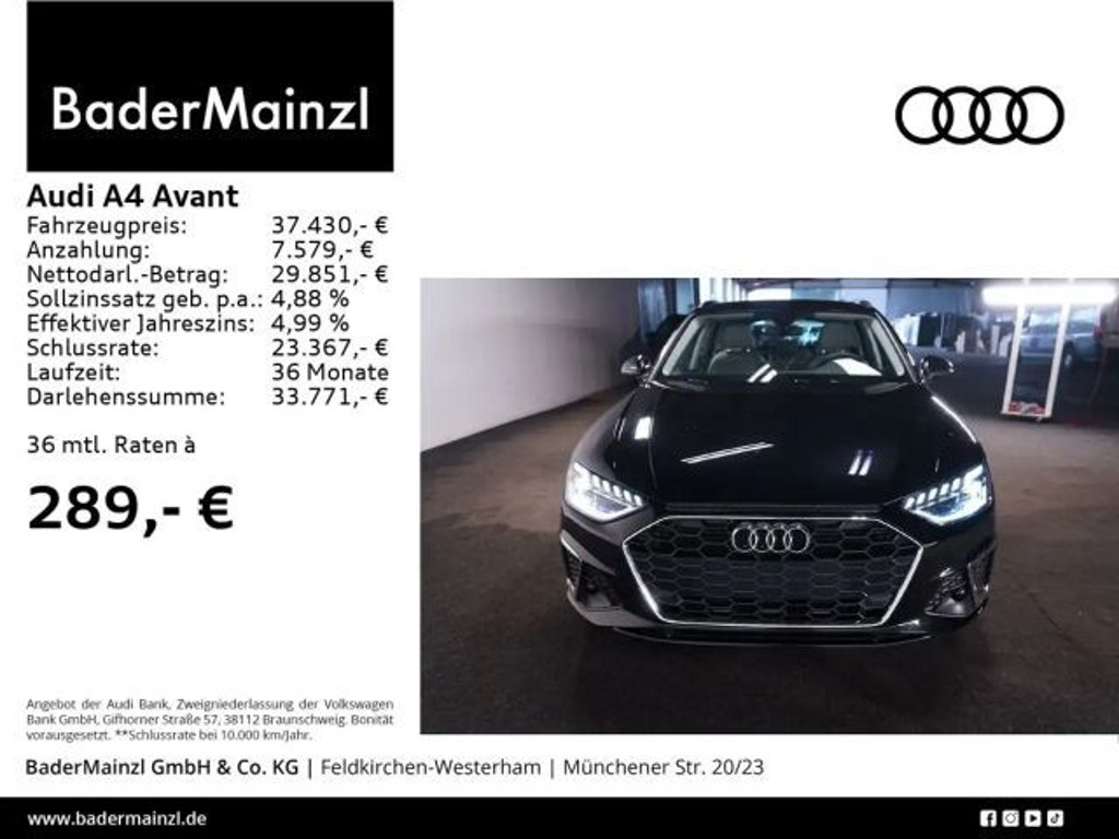 Audi A4 2025 Benzine