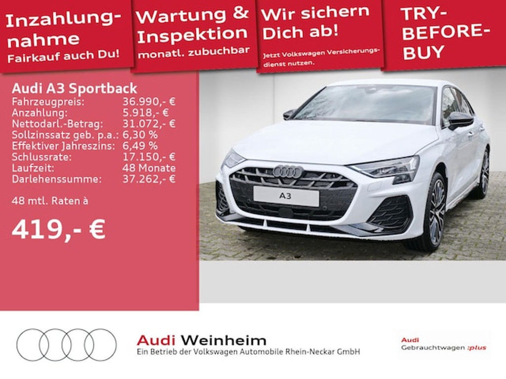 Audi A3 2025 Benzine