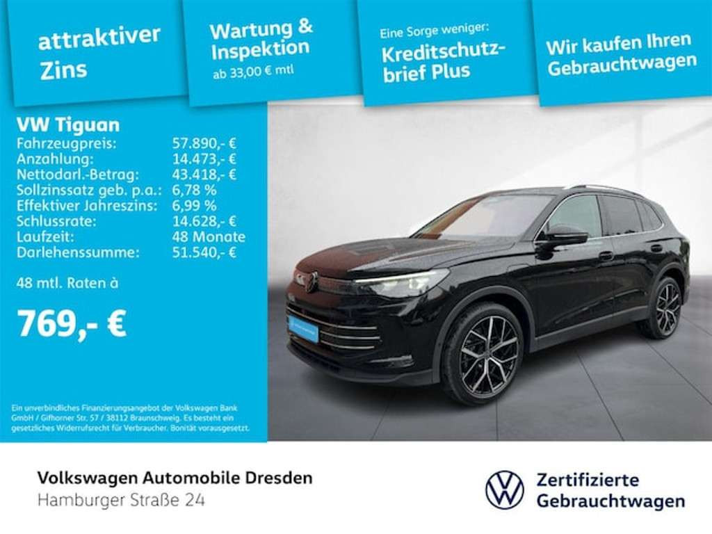 Volkswagen Tiguan 2025 Hybride Benzine