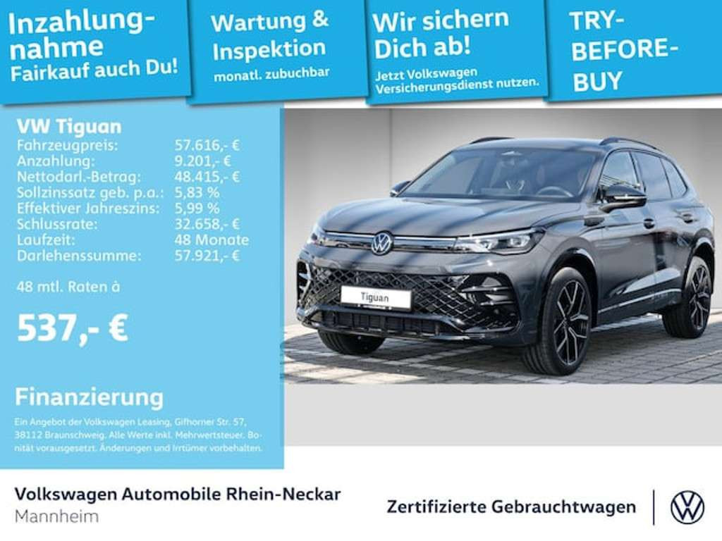 Volkswagen Tiguan 2025 Benzine