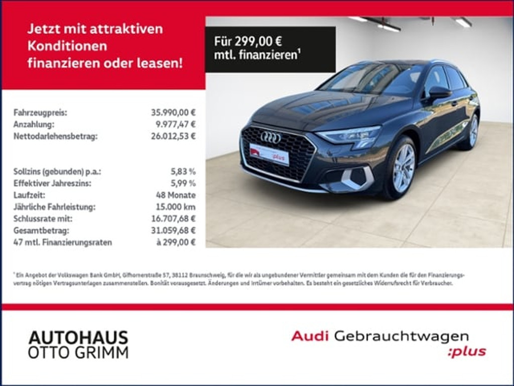 Audi A3 2024 Hybride Benzine