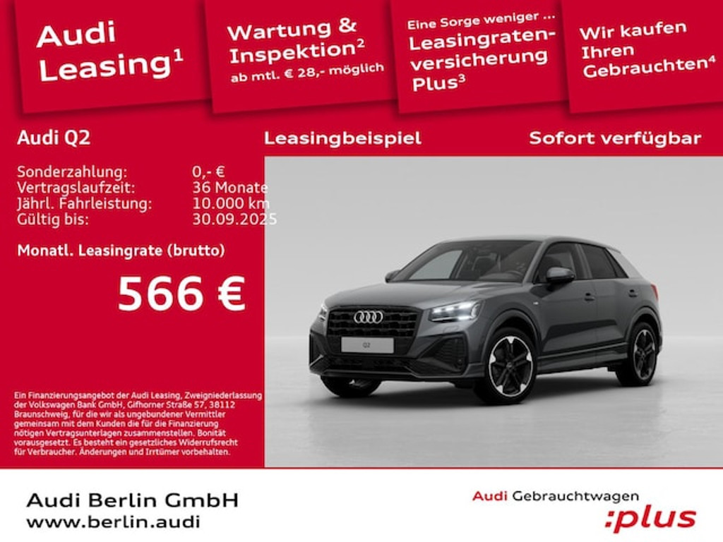 Audi Q2 2025 Benzine