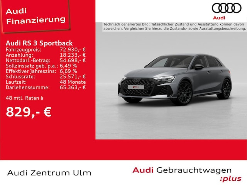 Audi RS3 2024 Benzine