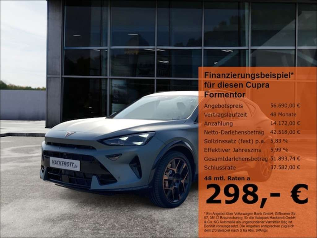 Cupra Formentor 2025 Benzine