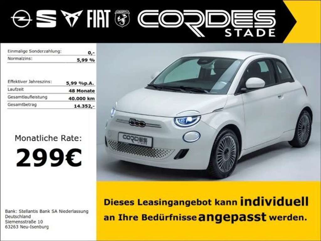 Fiat 500e 2023 Elektrisch