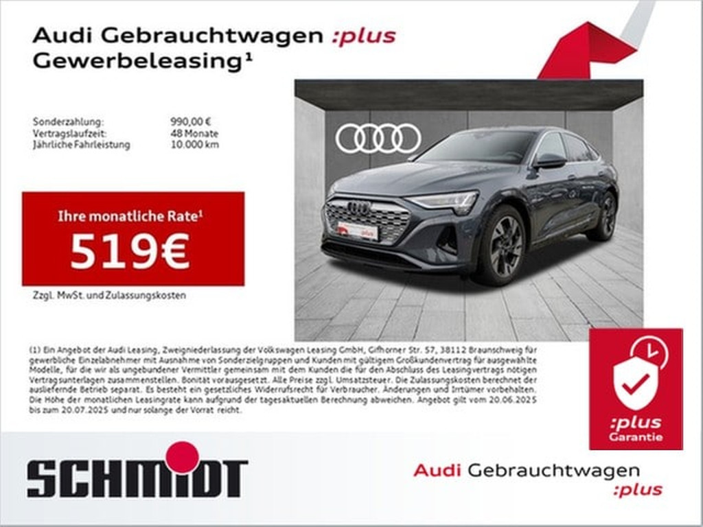 Audi Q8 e-tron 2024 Elektrisch