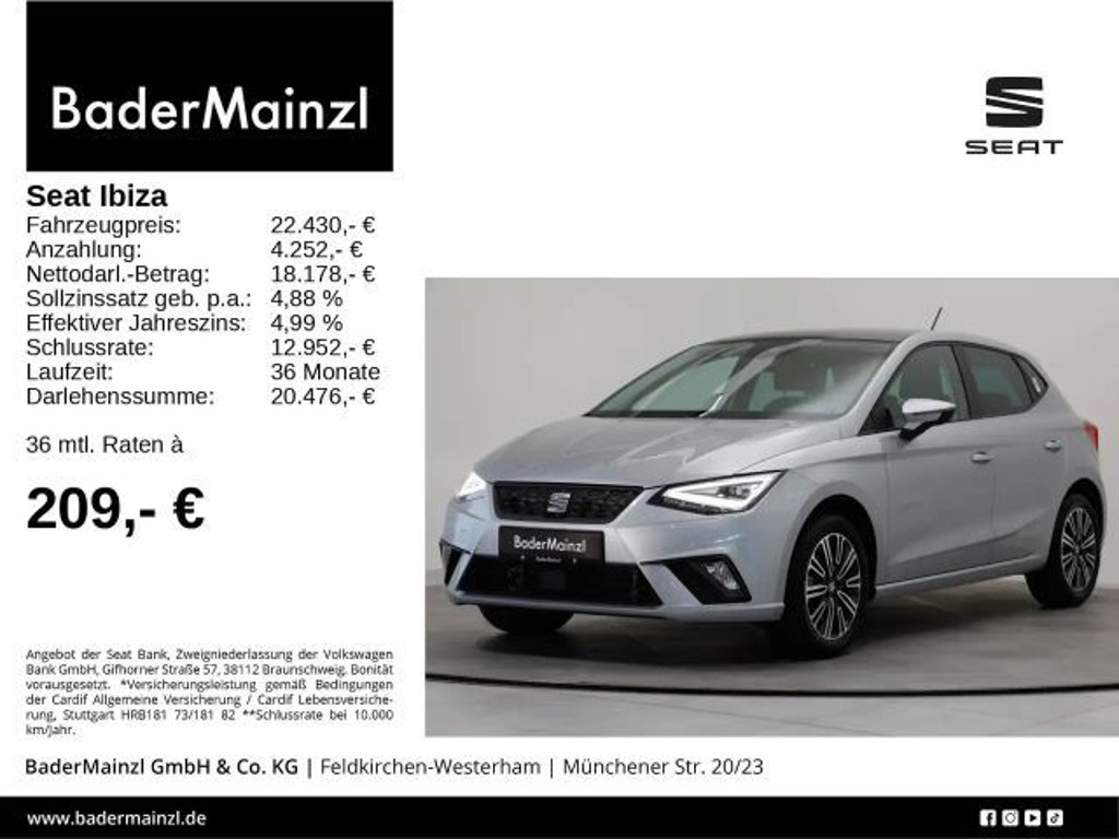 Seat Ibiza 2024 Benzine