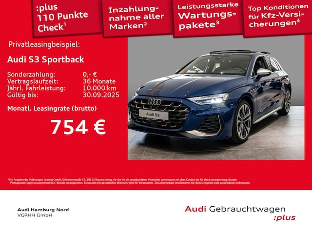 Audi S3 2025 Benzine