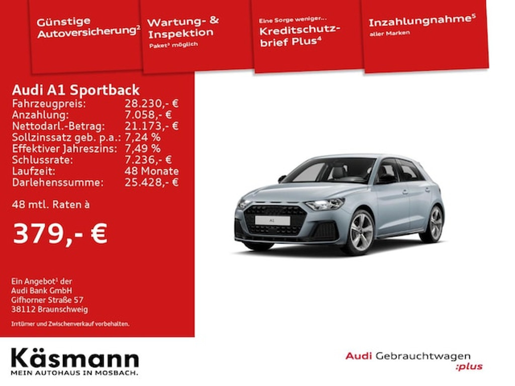 Audi A1 2025 Benzine