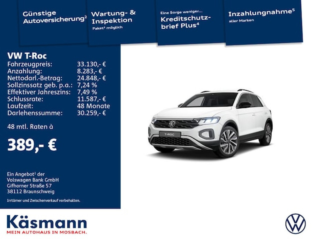 Volkswagen T-Roc 2025 Benzine
