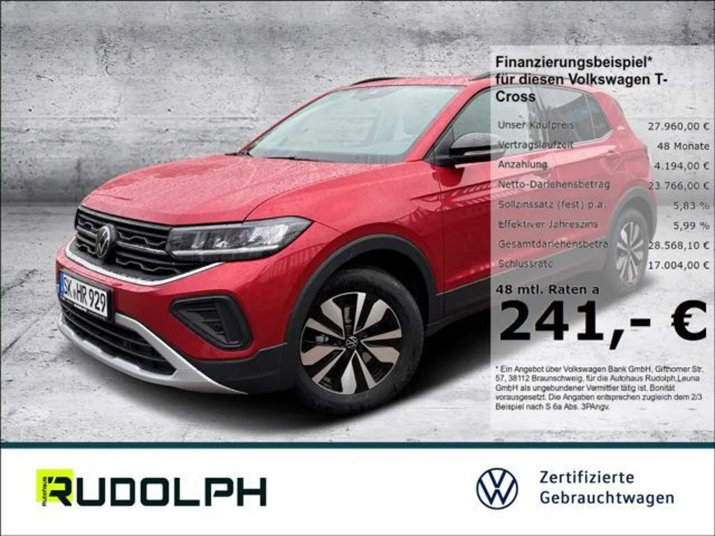 Volkswagen T-Cross 2025 Benzine