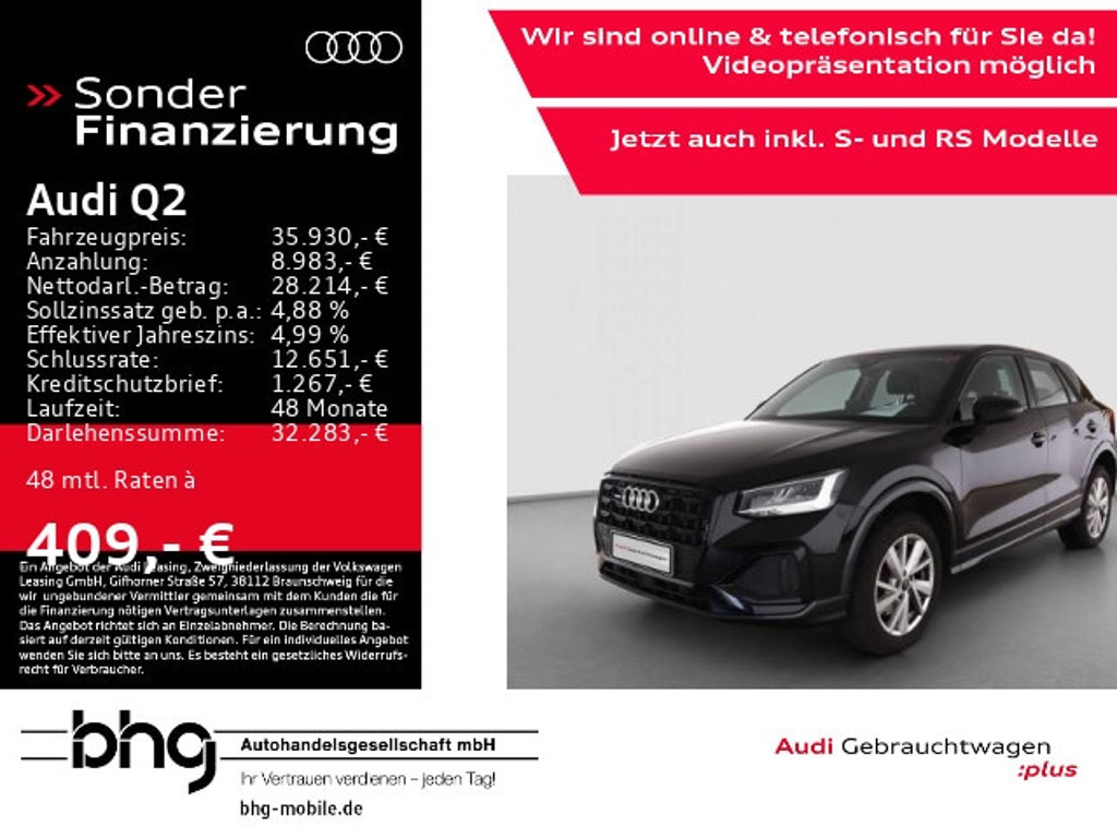 Audi Q2 2024 Benzine