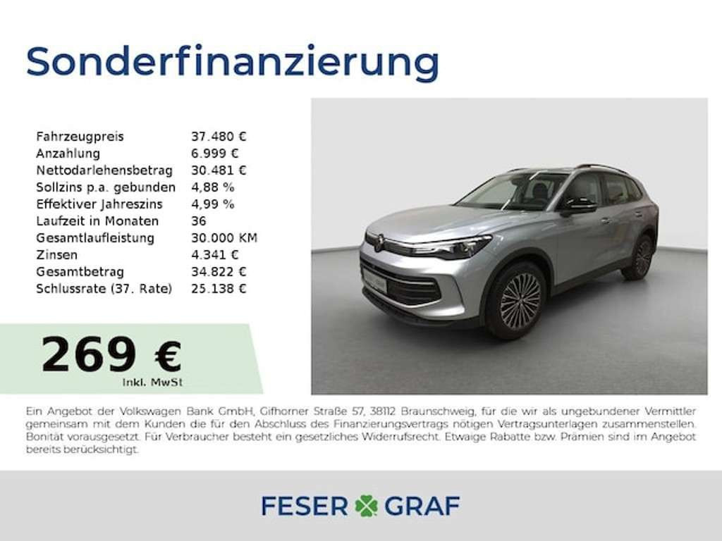 Volkswagen Tiguan 2025 Benzine