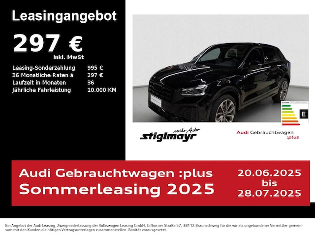 Audi Q2 2024 Benzine