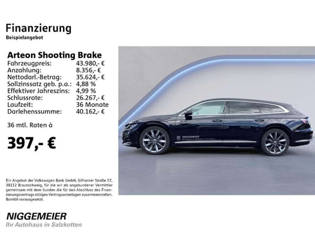 Volkswagen Arteon Shooting Brake