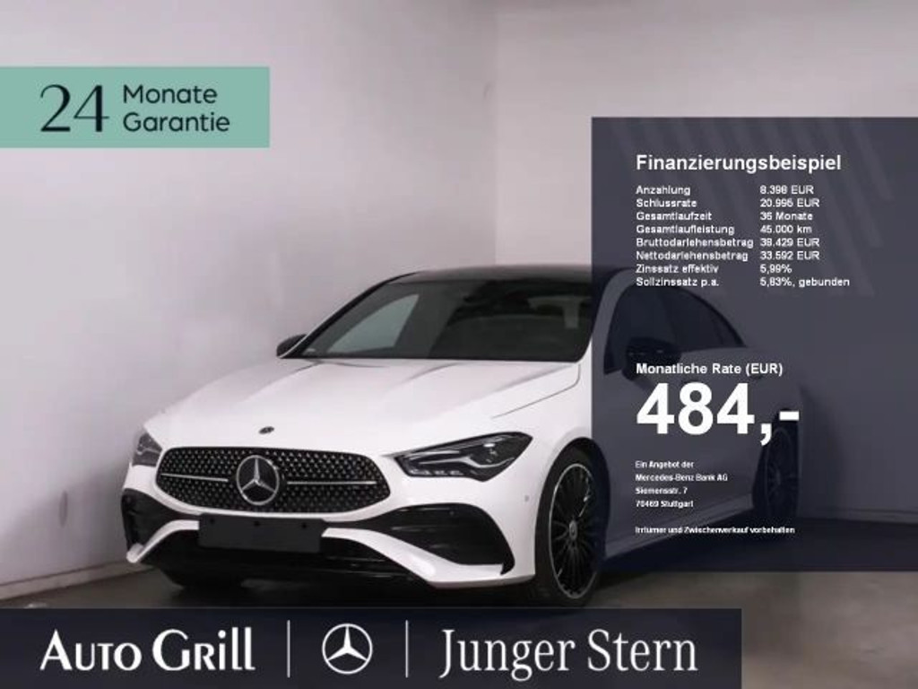 Mercedes-Benz CLA-Klasse 2024 Benzine