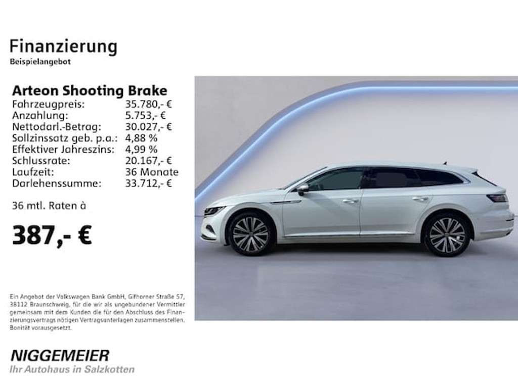 Volkswagen Arteon Shooting Brake